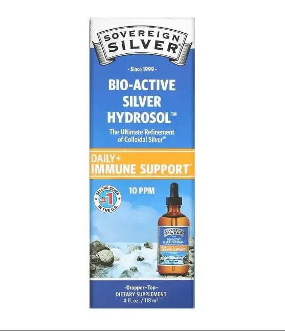 Колоїдне срібло Sovereign Silver Bio-Active Silver Hydrosol, 118 мл