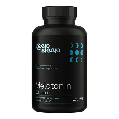 Мелатонін OstroVit Melatonin 1 мг, 60 капсул