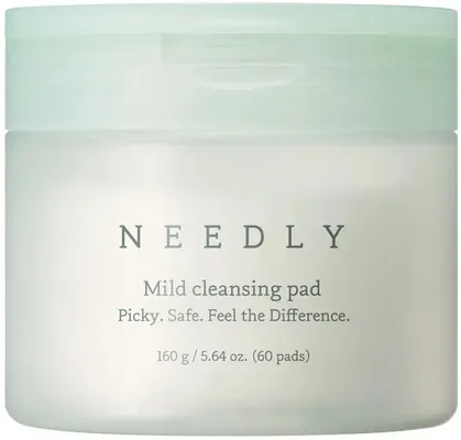 Подушечки педи для обличчя Needly Mild очищуючі, 60 шт