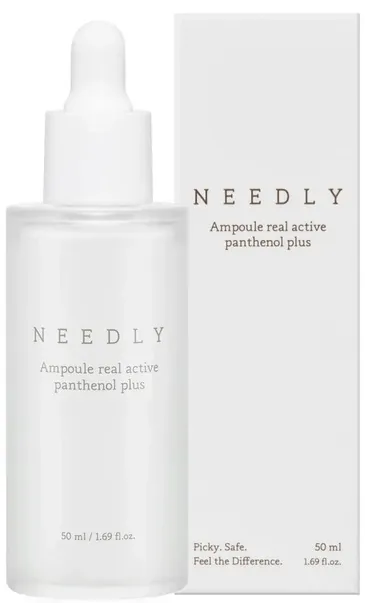Сироватка для обличчя Needly Ampoule Real Active Panthenol Plus відновлювальна з пантенолом, 50 мл