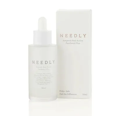 Сироватка для обличчя Needly Ampoule Real Active Panthenol Plus відновлювальна з пантенолом, 50 мл