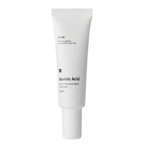 Гель для обличчя Sane Azelaic Acid від прищів для точкового нанесення з азелаїновою кислотою, 10 мл