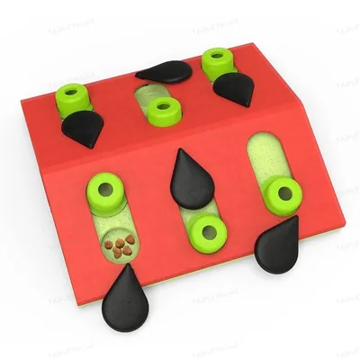 Іграшка інтерактивна для котів Nina Ottosson Puzzle & Play Melon Madness no69583 Кавун