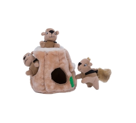 Игрушка интерактивная для собак Outward Hound oh31001 Белка-Тайник, малая, коричневая