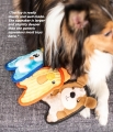 Іграшка-пищалка для собак Outward Hound Invincibles Pinguin oh67806 Пінгвін міні, блакитна