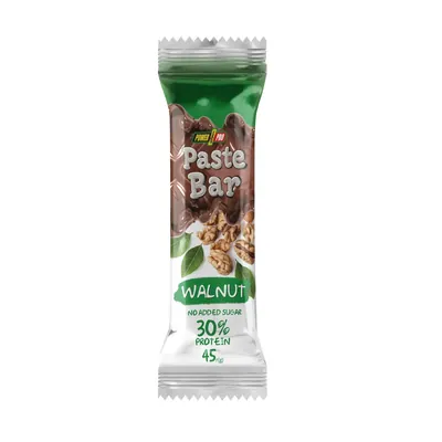 Батончик протеїновий Power Pro Paste Bar Волоський горіх, 12 штук по 45 г