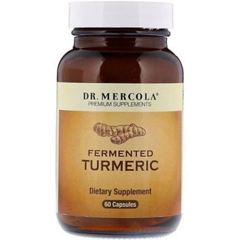 Куркума Dr. Mercola Fermented Turmeric, 60 капсул