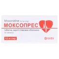 Моксопрес таблетки, п/плен. обол. по 0.2 мг №30 (10х3)