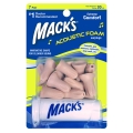 Беруши MACK`S Acoustic Foam из полиуретана защита от шума до 20 дБ с контейнером, 7 пар
