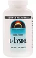 Лізин Source Naturals L-Lysine 500 мг, 250 таблеток