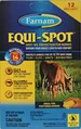 Краплі-репелент Farnam Equi-Spot від усіх видів комах та кліщів для коней, 6 тюбиків по 10 мл