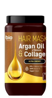 Маска для волос Bio Naturell Argan Oil of Morocco & Collagen Ультраэнергия, 946 мл