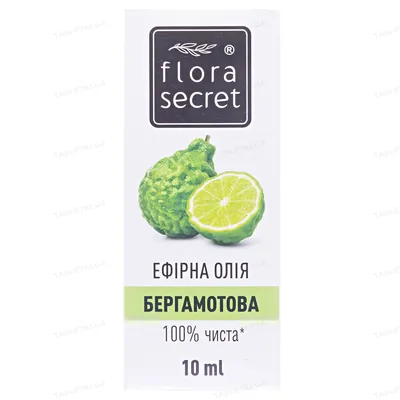 Олія ефірна Flora Secret бергамотова, 10 мл