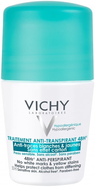 Набір антиперспірантів кулькових Vichy чоловічий 72 години захисту та жіночий 48 годин захисту, 2 шт х 50 мл