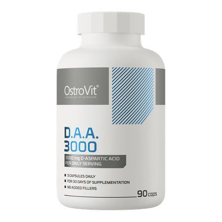 Амінокислоти OstroVit D.A.A. 3000 мг, 90 капсул