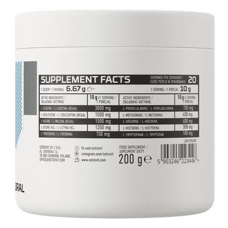 Аминокислоты OstroVit EAA без вкуса, 200 г