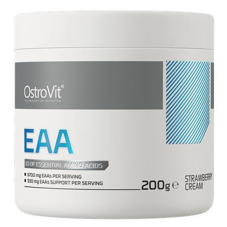 Амінокислоти OstroVit EAA полуничний крем, 200 г