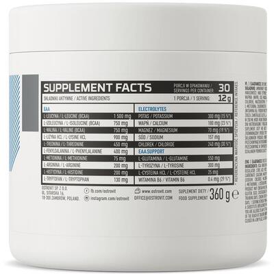 Амінокислоти OstroVit EAAdvanced зелене яблуко, 360 г