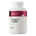 Омега 3 + ADEK OstroVit Omega 3 + ADEK, 90 капсул