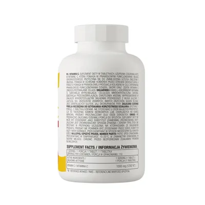 Вітамін С OstroVit Vitamin C, 110 таблеток