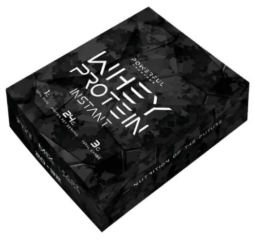 Протеїн сироватковий концентрат Powerful Progress 100% Whey Protein Mega Box мікс смаків, 32 г х 20 штук