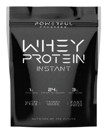 Протеїн сироватковий концентрат Powerful Progress 100% Whey Protein Instant тірамісу, 1000 г