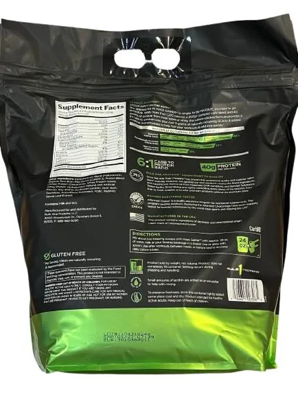 Гейнер Rule One R1 Mass Gainer, полуничний крем, 5200 г