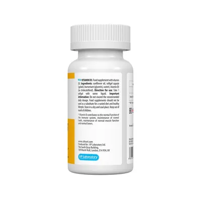 Вітамін Д3 VPLab UltraVit Vitamin D3 4000, 120 капсул