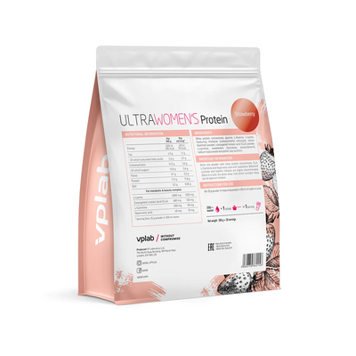 Протеин VPLab Ultra Women`s Protein, Strawberry, 500 г