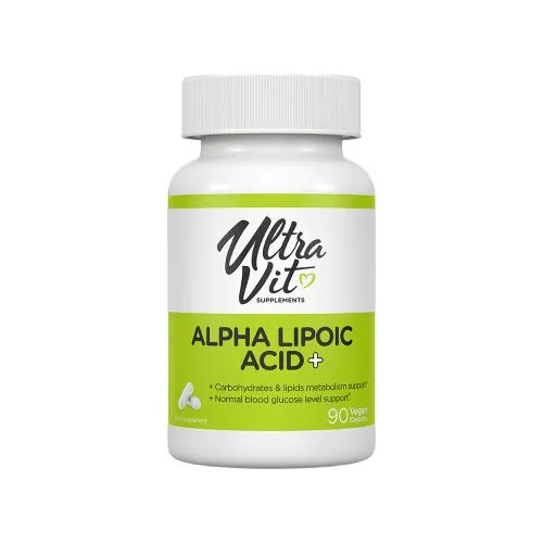 Альфа-ліпоєва кислота VPLab UltraVit Alpha Lipoic Acid+ капсули №90