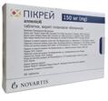 Пикрей таблетки, п/плен. обол. по 150 мг №56 (14х4)