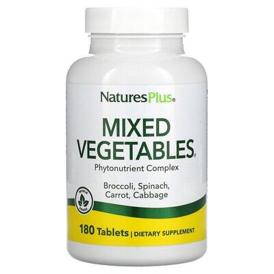 Овощная смесь Nature's Plus Mixed Vegetables, 180 таблеток