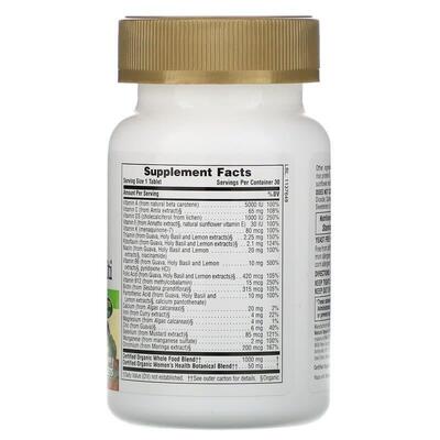 Мультивитамины для женщин Nature's Plus Source of Life Garden Women's Once Daily Multi, 30 таблеток