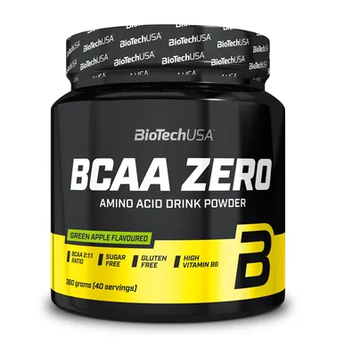Амінокислоти Biotech BCAA Zero зелене яблуко, 360 г