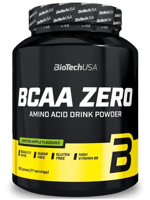 Амінокислоти Biotech BCAA Zero зелене яблуко, 700 г