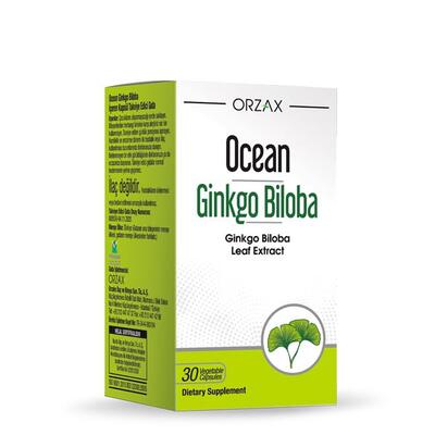 Гінкго Білоба Orzax Ocean Ginkgo Biloba, 30 капсул