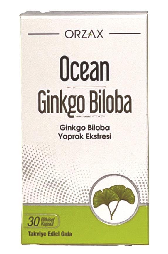 Гінкго Білоба Orzax Ocean Ginkgo Biloba, 30 капсул