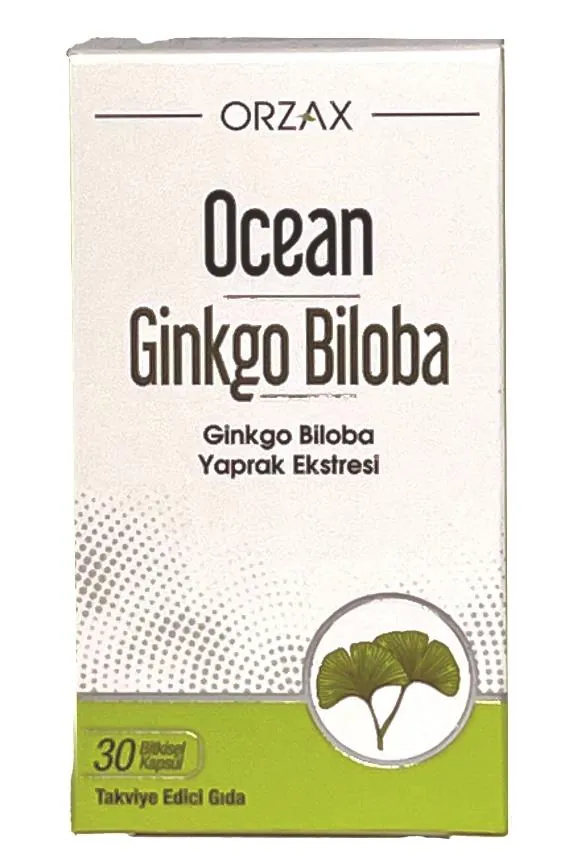 Гінкго Білоба Orzax Ocean Ginkgo Biloba, 30 капсул