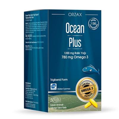 Омега-3 Orzax Ocean Plus, 50 капсул