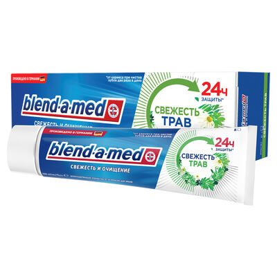 Зубная паста Blend-a-med Свежесть и очищение Свежесть трав, 100 мл
