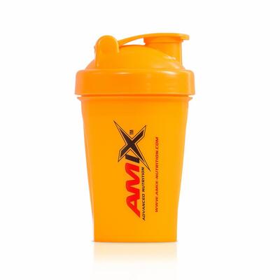 Шейкер Amix Nutrition Mini неоновый оранжевый, 400 мл