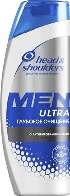 Шампунь Head & Shoulders Men Ultra Глибоке очищення проти лупи, 360 мл