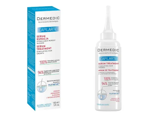 Сироватка Dermedic Capilarte Serum Treatment для стимулювання та поновлення росту волосся, 150 мл