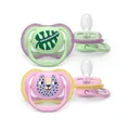 Пустушка силіконова Philips Avent Ultra Air SCF087/13, 6-18 місяців, 2 шт