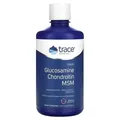 Глюкозамін, хондроїтин та МСМ Trace Minerals Liquid Glucosamine Chondroitin MSM зі смаком лохини розчин, 946 мл