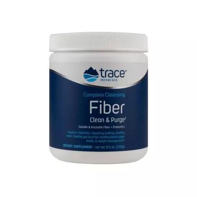 Клетчатка Полное очищение Trace Minerals Complete Cleansing Fiber, 240 г