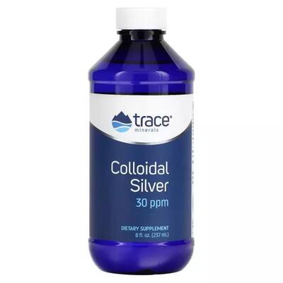 Коллоидное серебро Trace Minerals Colloidal Silver раствор, 237 мл