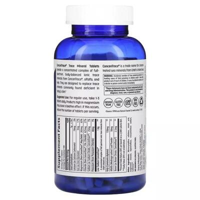 Концентрированные микроэлементы Trace Minerals ConcenTrace, 300 таблеток