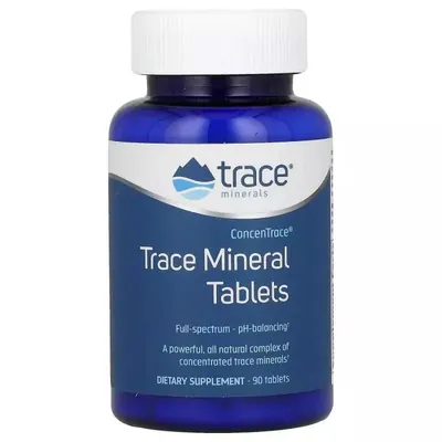 Концентровані мікроелементи Trace Minerals ConcenTrace, 90 таблеток