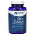 Коралловый кальций и культовые микроэлементы Trace Minerals Coral Calcium + Iconic Trace Minerals, 60 вегетарианских капсул